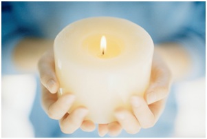 Candle in Hands Candle in Hands
